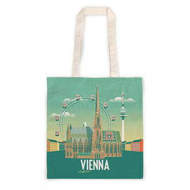 Bavlněná taška Vienna barevná Bavlněná taška Vienna barevná